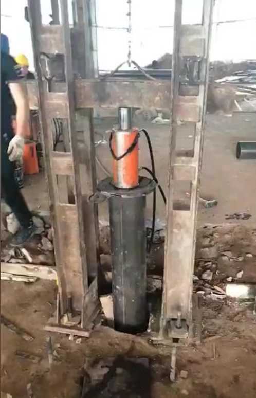 枣庄峄城区钢管桩加固